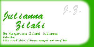 julianna zilahi business card